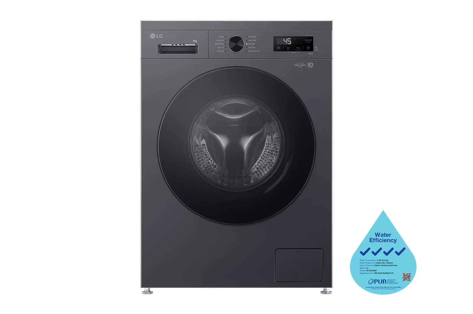 9kg Front Load Washing Machine