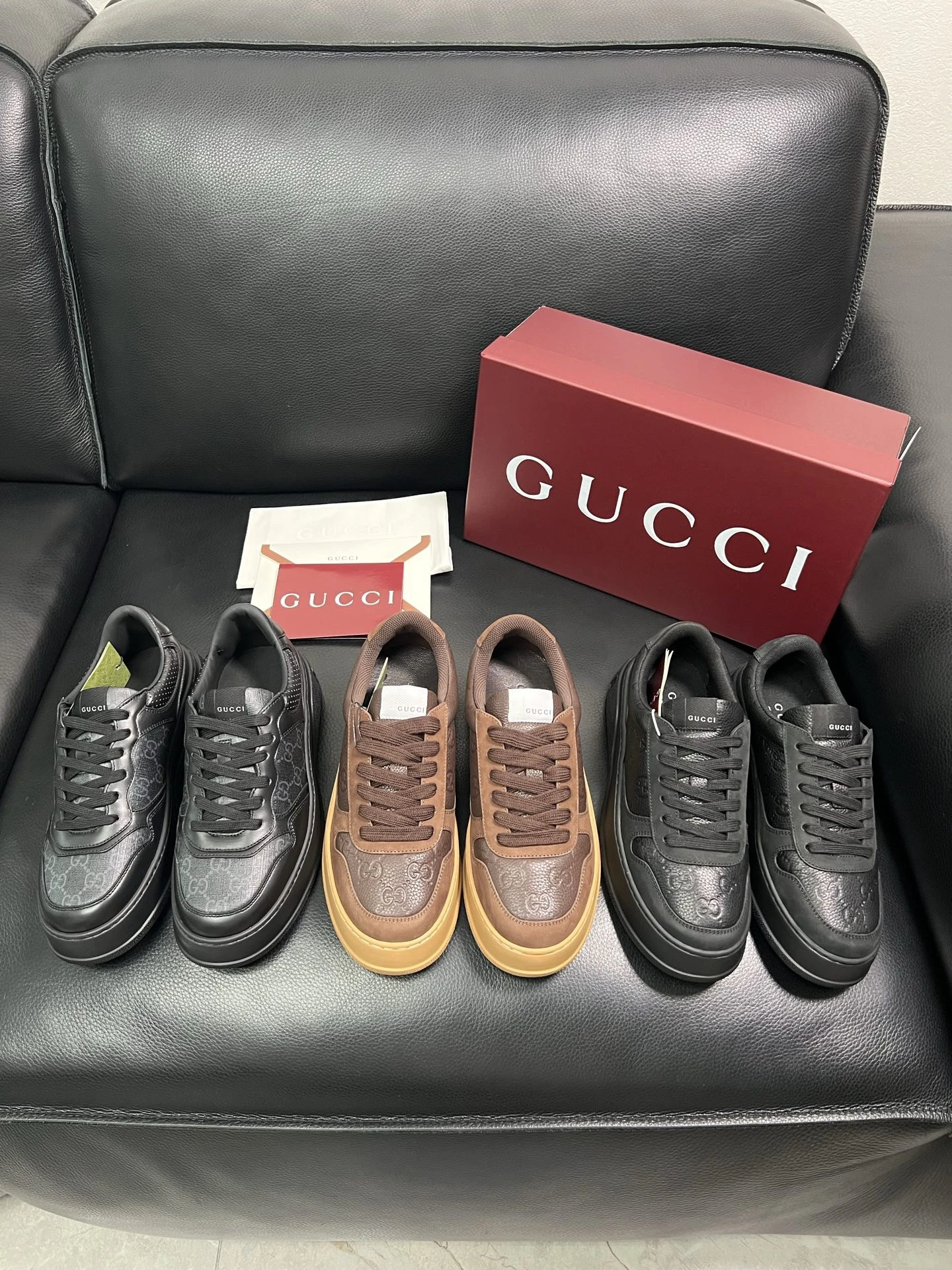 Gucci counter models