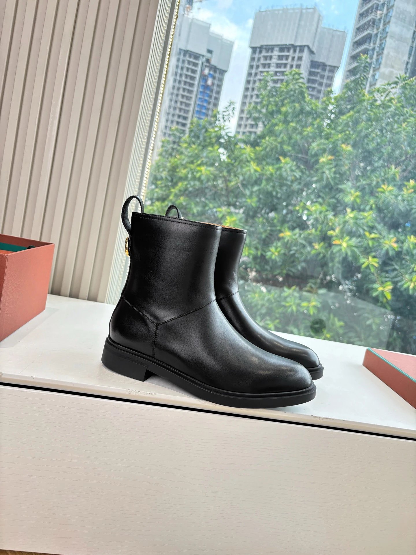 Loro Piana LP 65s Fall/Winter New Kilda Ankle Boot with Side Zipper