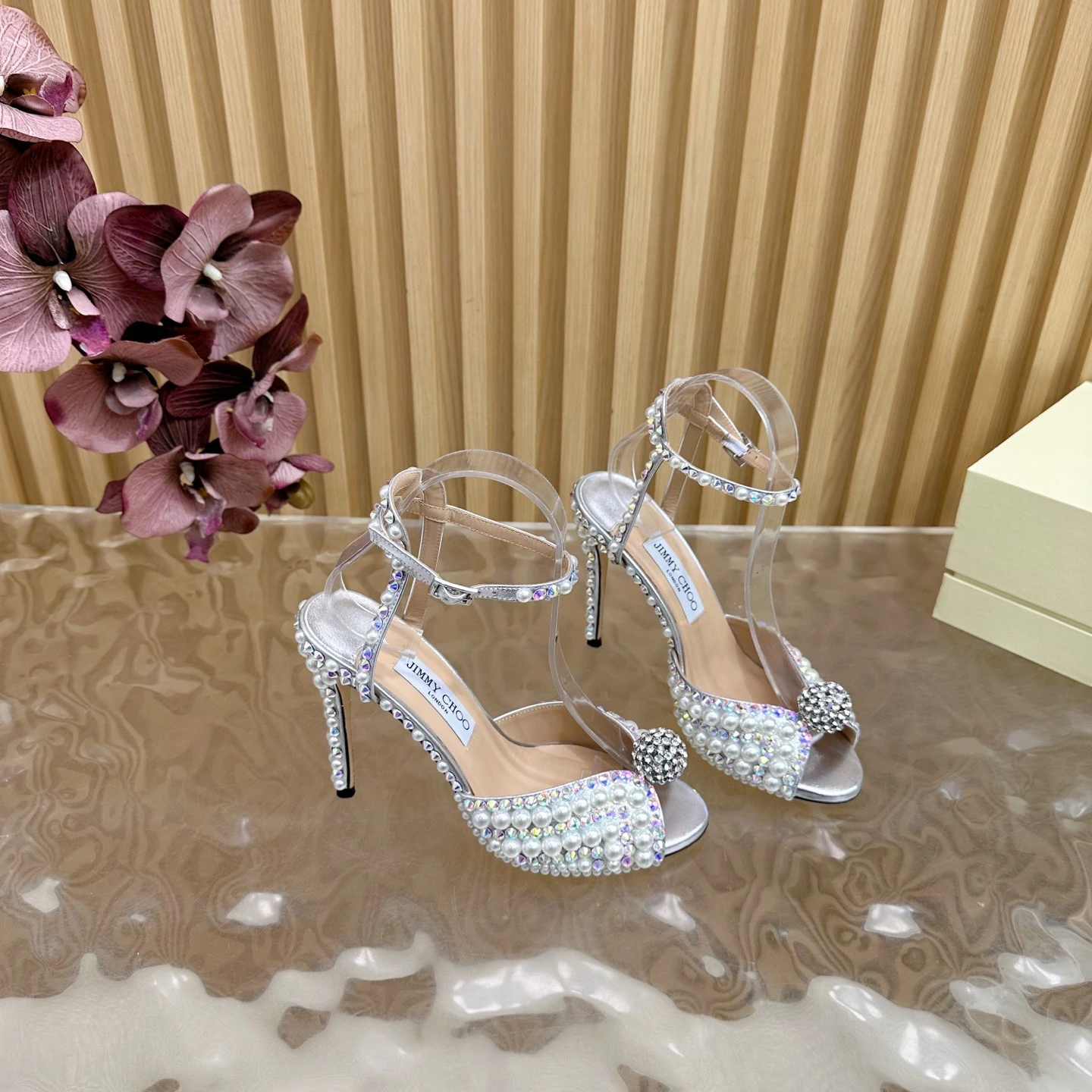 Evening High-Heeled Sandals/Singles