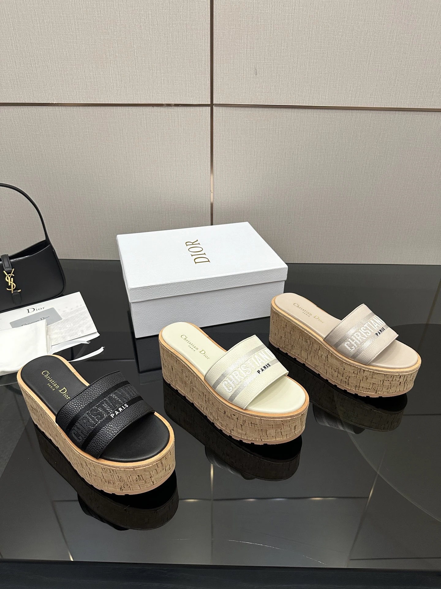 Christian Dior Dway Platform Slides