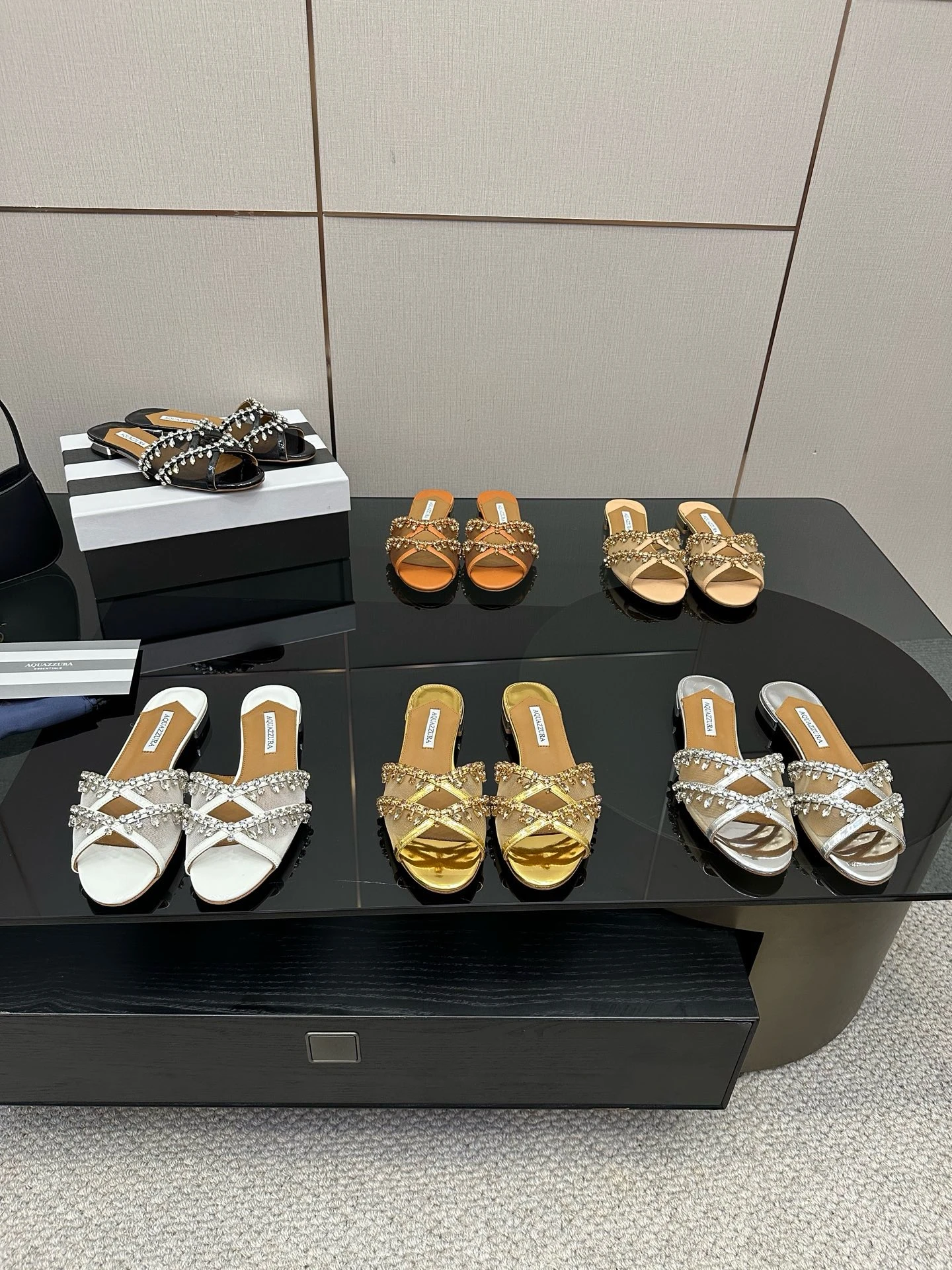 Aquazzura Dazzling Embellished Heeled Sandals