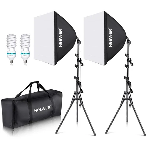 Neewer 700W Photography Softbox Lighting Kit