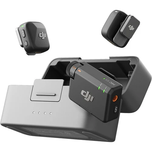 DJI Mic Mini 2-Person Compact Wireless Microphone System for Camera &amp; Smartphone